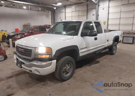2004 GMC Sierra 2500Hd Sle from USA, damaged, VIN 1GTHK29U24E331489